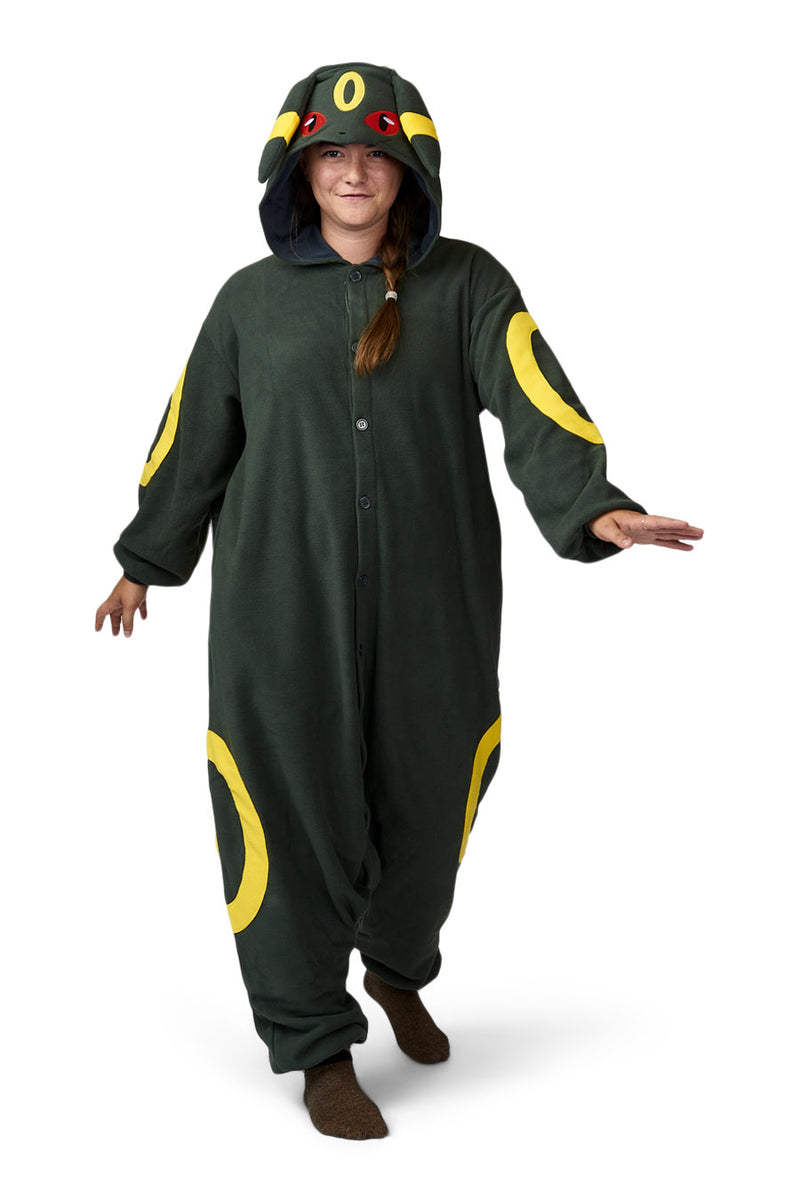 Umbreon Character Pokemon Kigurumi Adult Onesie Costume Pajamas Main