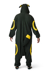 Umbreon X-Tall Character Pokemon Kigurumi Adult Onesie Costume Pajamas Back