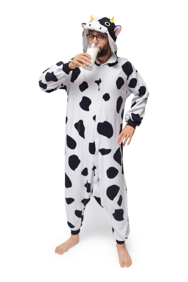 Cow Animal Kigurumi Adult Onesie Costume Pajamas Main