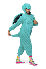 Cthulu Animal Kigurumi Adult Onesie Costume Pajamas Detail