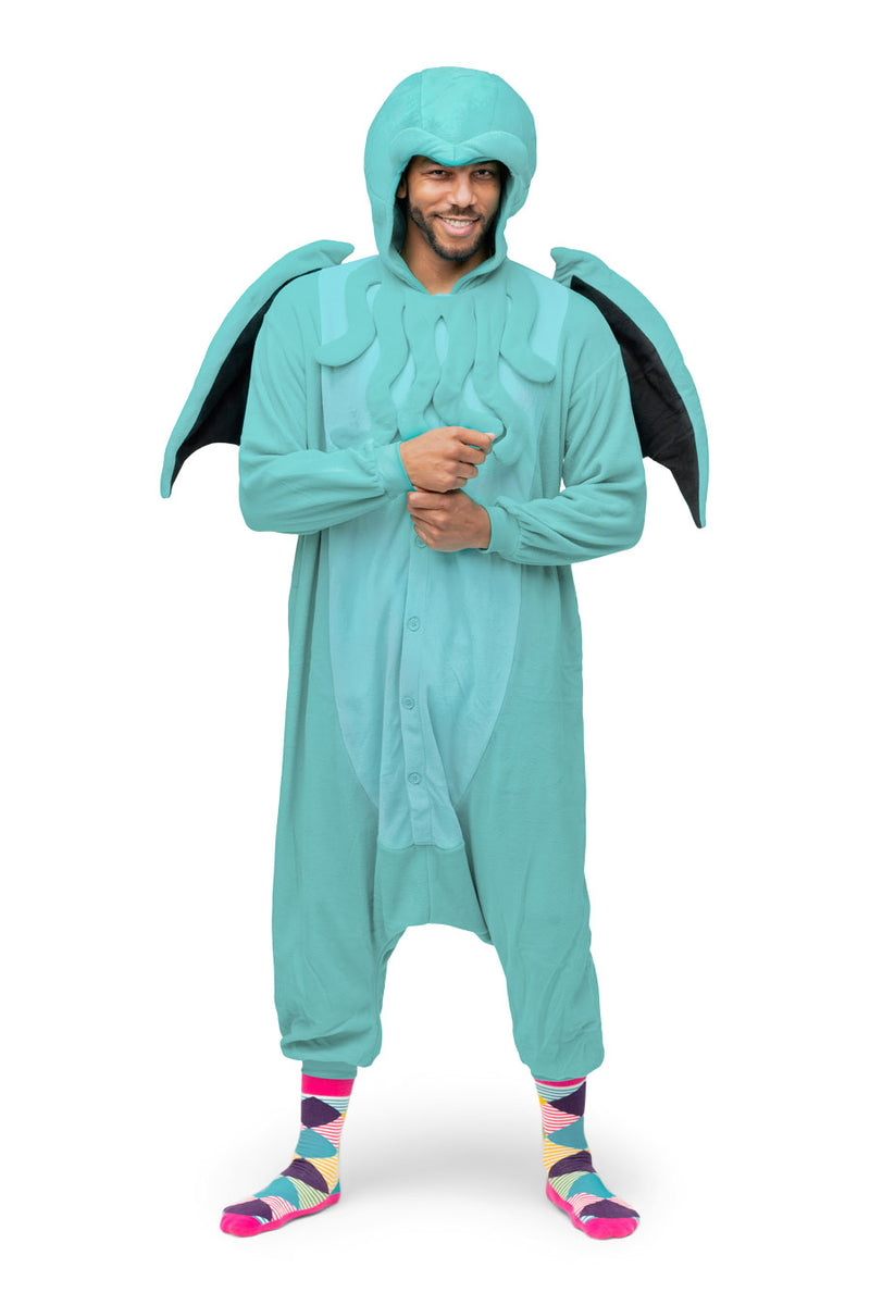 Cthulu Animal Kigurumi Adult Onesie Costume Pajamas Main 3