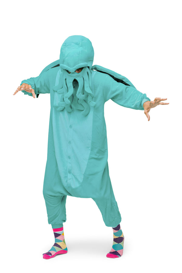 Cthulu Animal Kigurumi Adult Onesie Costume Pajamas Main