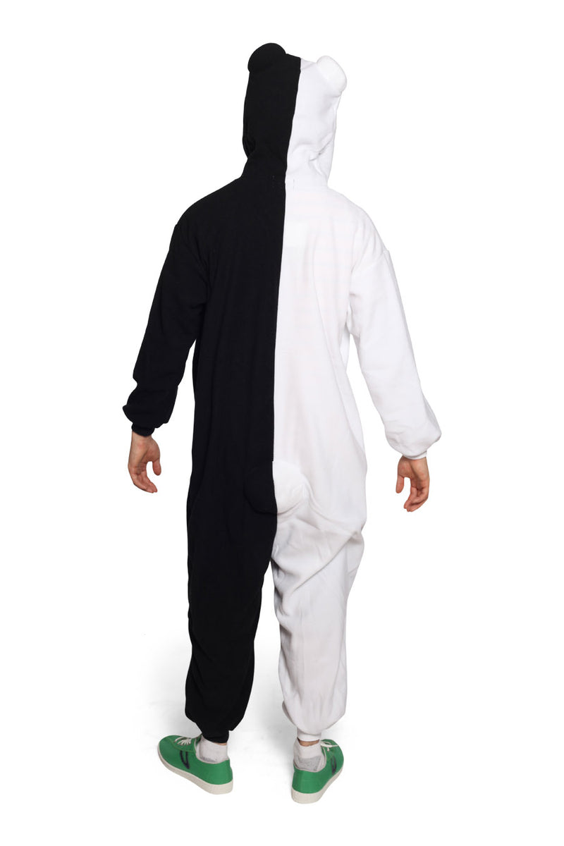 Danganronpa Monokuma Character Kigurumi Adult Onesie Costume Pajamas Back