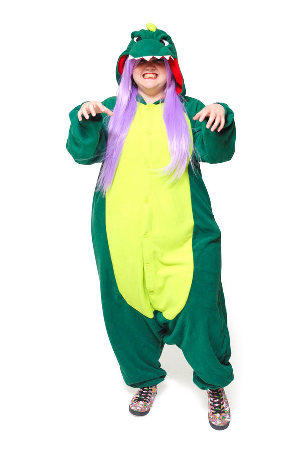 Dinosaur X-Tall Animal Kigurumi Adult Onesie Costume Pajamas Main
