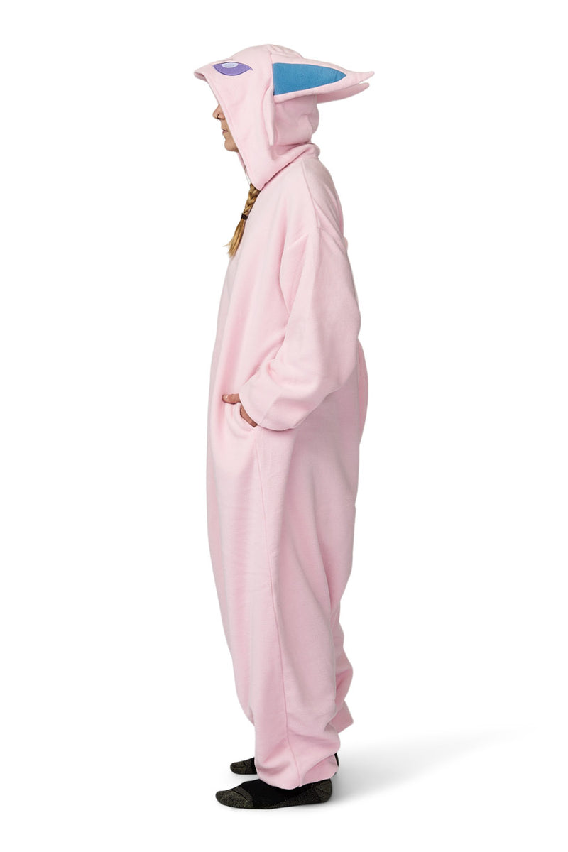 Espeon Character Pokemon Kigurumi Adult Onesie Costume Pajamas Side