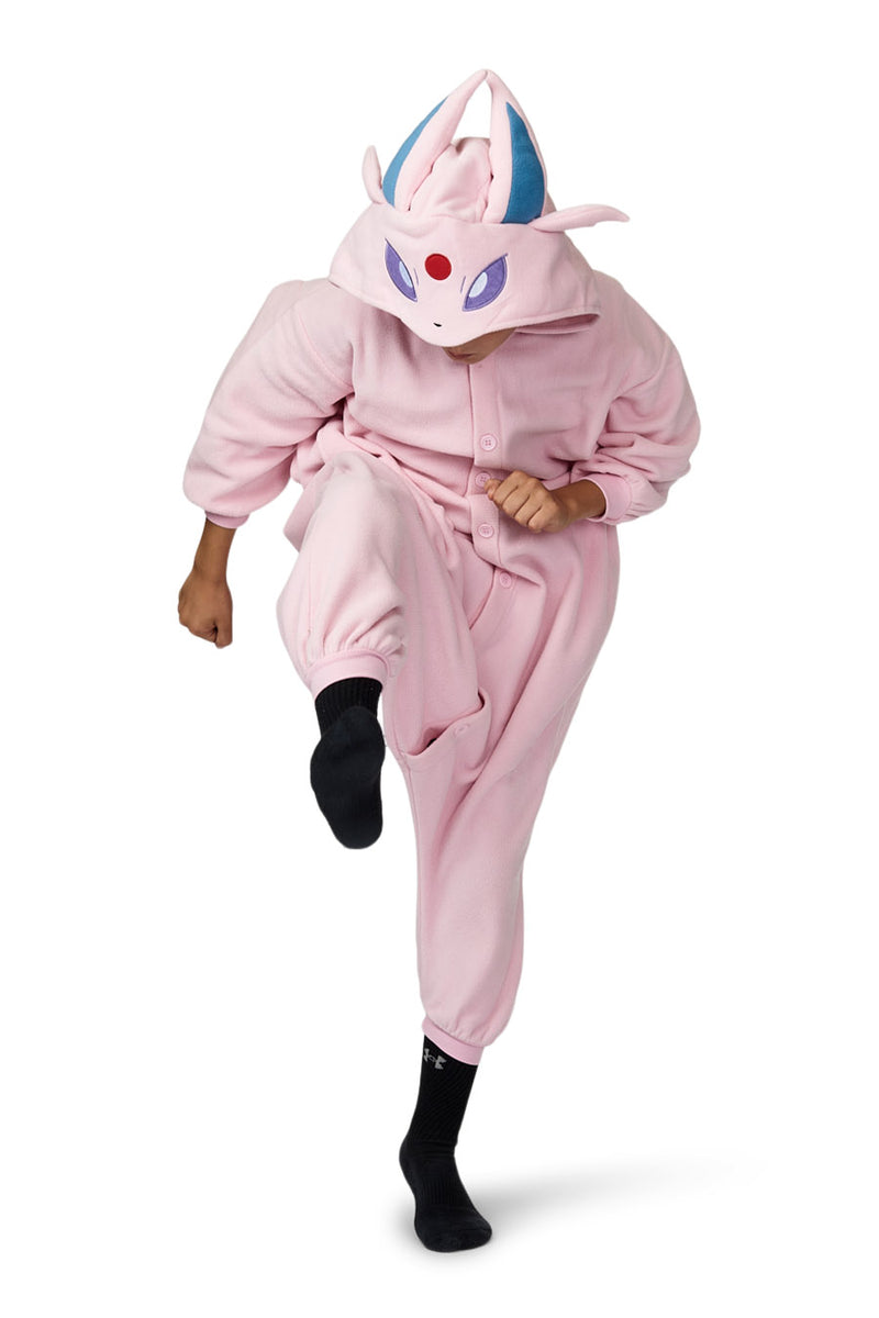 Espeon Character Pokemon Kigurumi Kids Onesie Costume Pajamas Main 