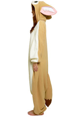 Fennec Fox Animal Kigurumi Adult Onesie Costume Pajamas Side