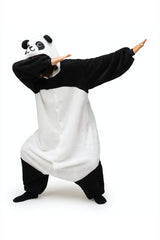 Fluffy Panda Animal Kigurumi Adult Onesie Costume Pajamas Main