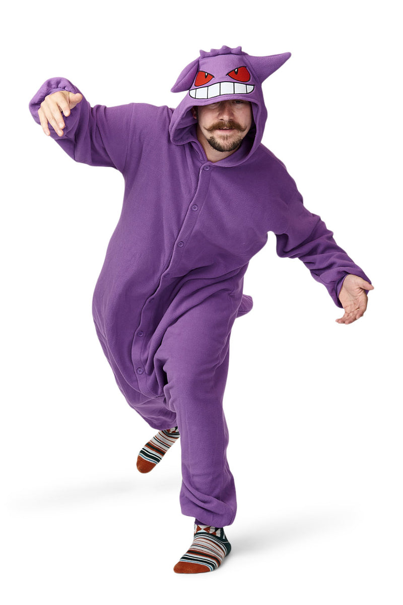 Gengar Character Pokemon Kigurumi Adult Onesie Costume Pajamas Main 3