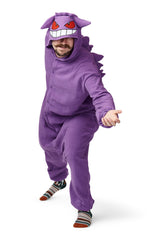 Gengar Character Pokemon Kigurumi Adult Onesie Costume Pajamas Main