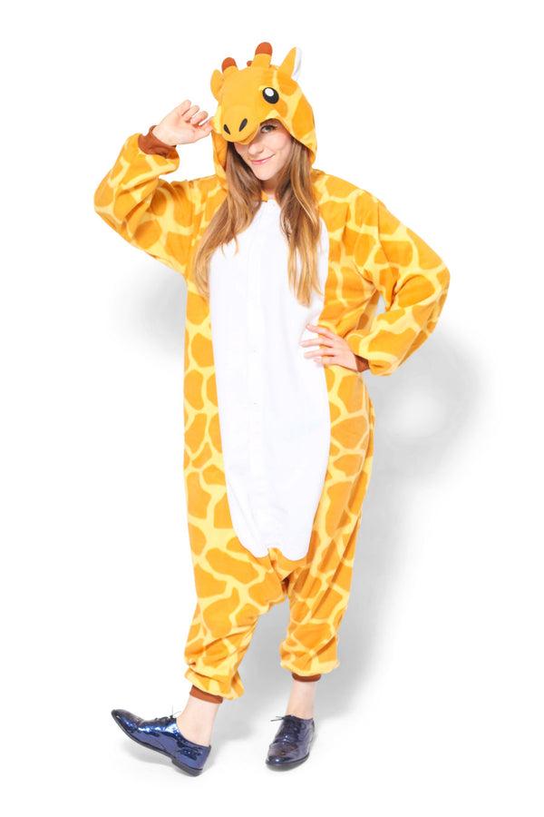 Giraffe Animal Kigurumi Adult Onesie Costume Pajamas Main