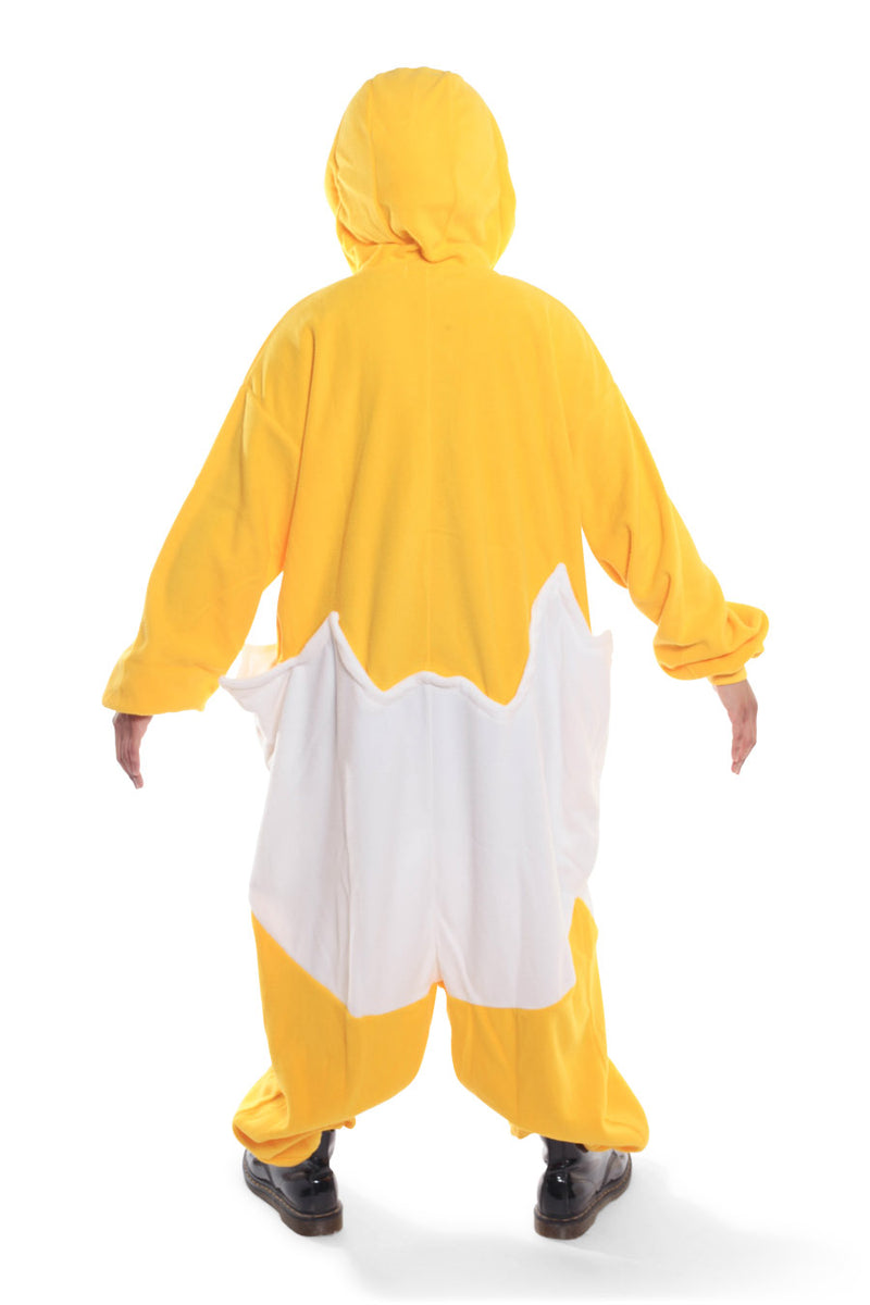 Gudetama Character Kigurumi Adult Onesie Costume Pajamas Back