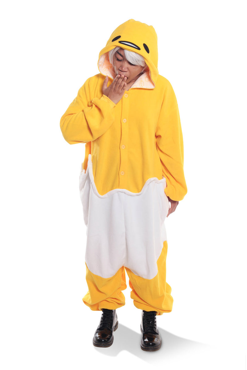 Gudetama Character Kigurumi Adult Onesie Costume Pajamas Main 2