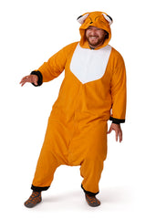 Japanese Red Fox X-Tall Animal Kigurumi Adult Onesie Costume Pajamas Main 2
