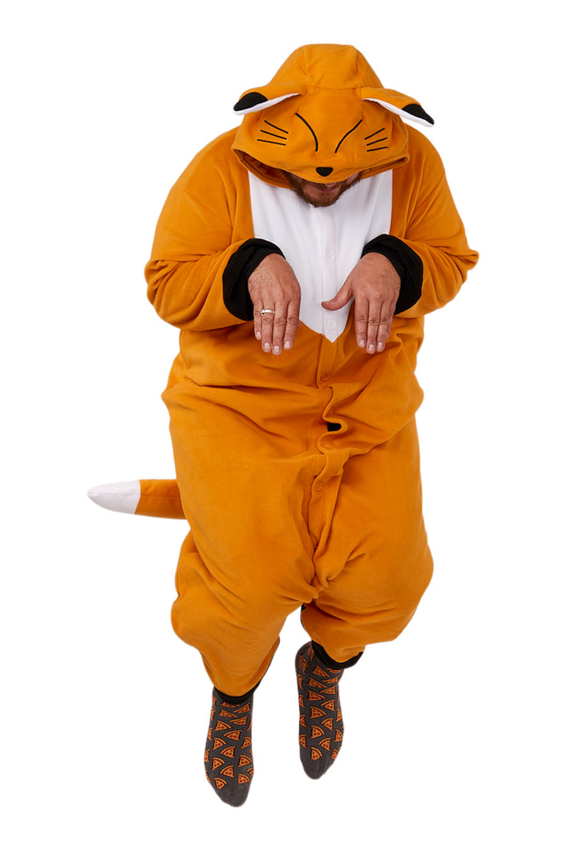 Japanese Red Fox X-Tall Animal Kigurumi Adult Onesie Costume Pajamas Main