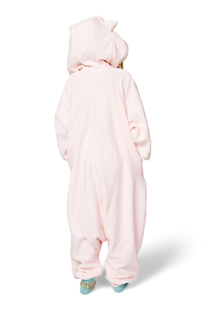 Jigglypuff Character Pokemon Kigurumi Kids Onesie Costume Pajamas Back