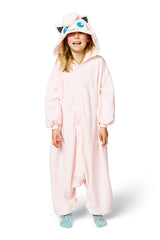 Jigglypuff Character Pokemon Kigurumi Kids Onesie Costume Pajamas Main