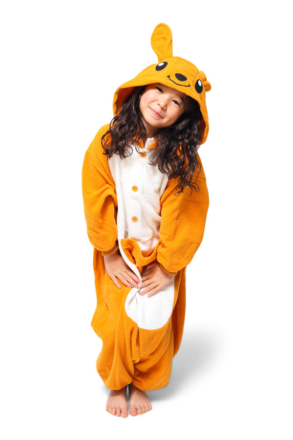 Kids Kangaroo Animal Kigurumi Onesie Costume Pajamas Main