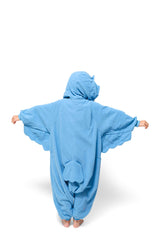 Kids Owl Animal Kigurumi Onesie Costume Pajamas Back