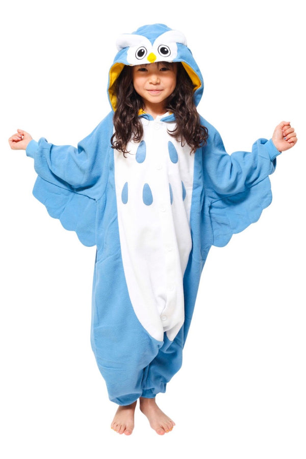 Kids Owl Animal Kigurumi Onesie Costume Pajamas Main