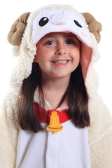 Kids Sheep Animal Kigurumi Onesie Costume Pajamas Hood
