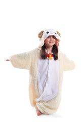 Kids Sheep Animal Kigurumi Onesie Costume Pajamas Main 2