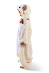 Kids Sheep Animal Kigurumi Onesie Costume Pajamas Side