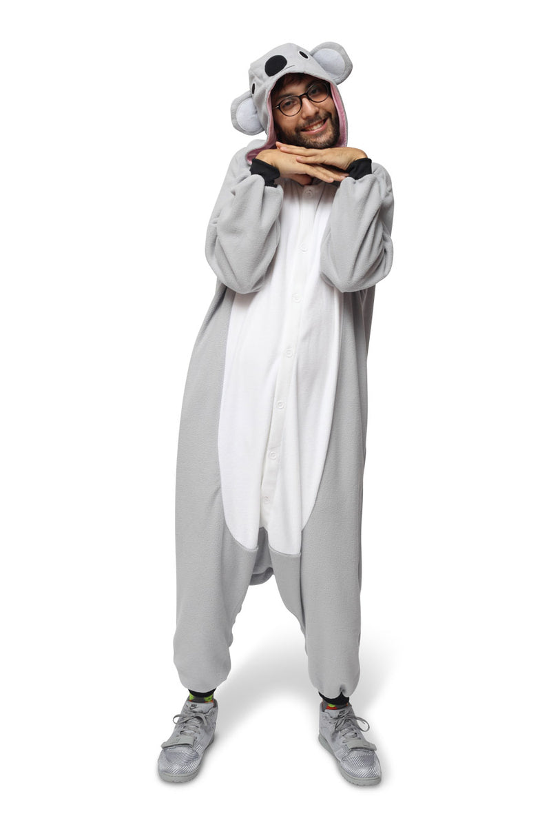 Koala Animal Kigurumi Adult Onesie Costume Pajamas Main 2