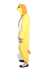 Lion Animal Kigurumi Adult Onesie Costume Pajamas Side