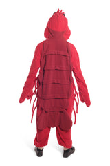 Lobster Animal Kigurumi Adult Onesie Costume Pajamas Back