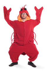 Lobster Animal Kigurumi Adult Onesie Costume Pajamas Main 4