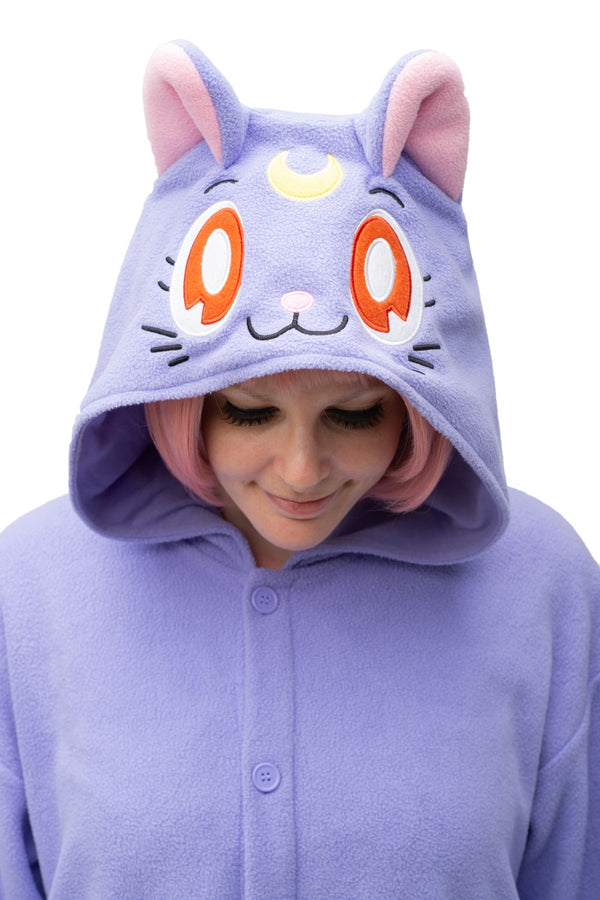 Luna Character Kigurumi Adult Onesie Costume Pajamas Hood