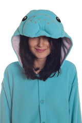Manatee Animal Kigurumi Adult Onesie Costume Pajamas Hood