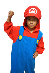 Mario Character Kigurumi Onesie Costume Pajamas Hood
