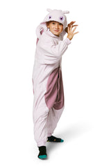 Mewtwo Character Pokemon Kigurumi Kids Onesie Costume Pajamas Main 2