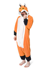 Mister Fox Animal Kigurumi Adult Onesie Costume Pajamas Main 2
