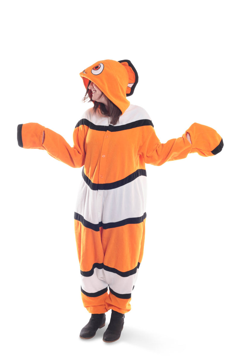 Nemo Character Kigurumi Adult Onesie Costume Pajamas Main 2