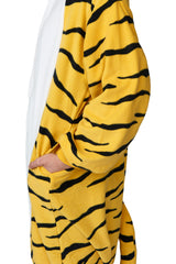 Tiger Animal Kigurumi Adult Onesie Costume Pajamas Pockets