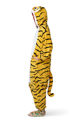 Tiger Animal Kigurumi Adult Onesie Costume Pajamas Side