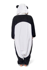 Panda Animal Kigurumi Adult Onesie Costume Pajamas Back