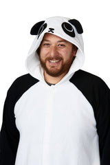 Panda X-Tall Animal Kigurumi Adult Onesie Costume Pajamas Hood