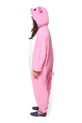 Pig Animal Kigurumi Adult Onesie Costume Pajamas Side
