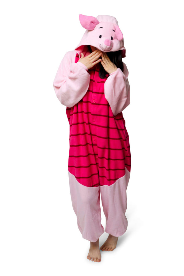 Piglet Character Kigurumi Adult Onesie Costume Pajamas Main