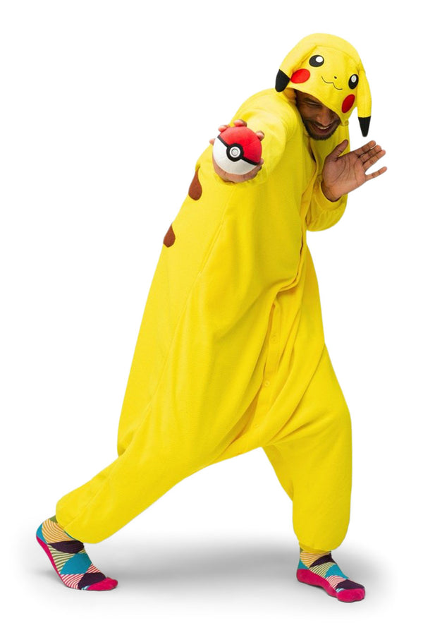 Pikachu X-Tall Character Kigurumi Pokemon Adult Onesie Costume Pajamas Main