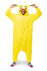 Pikachu X-Tall Character Pokemon Kigurumi Adult Onesie Costume Pajamas  Main 2