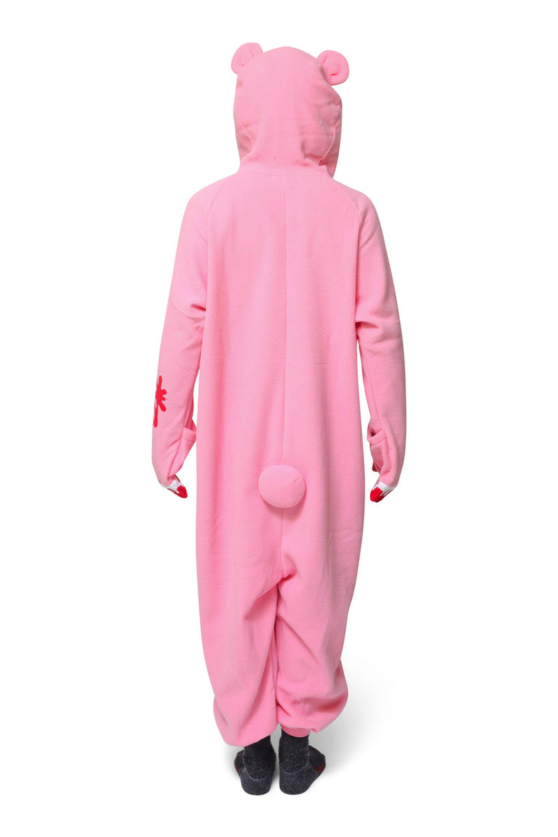Pink Gloomy Bear Character Kigurumi Adult Onesie Costume Pajamas Back