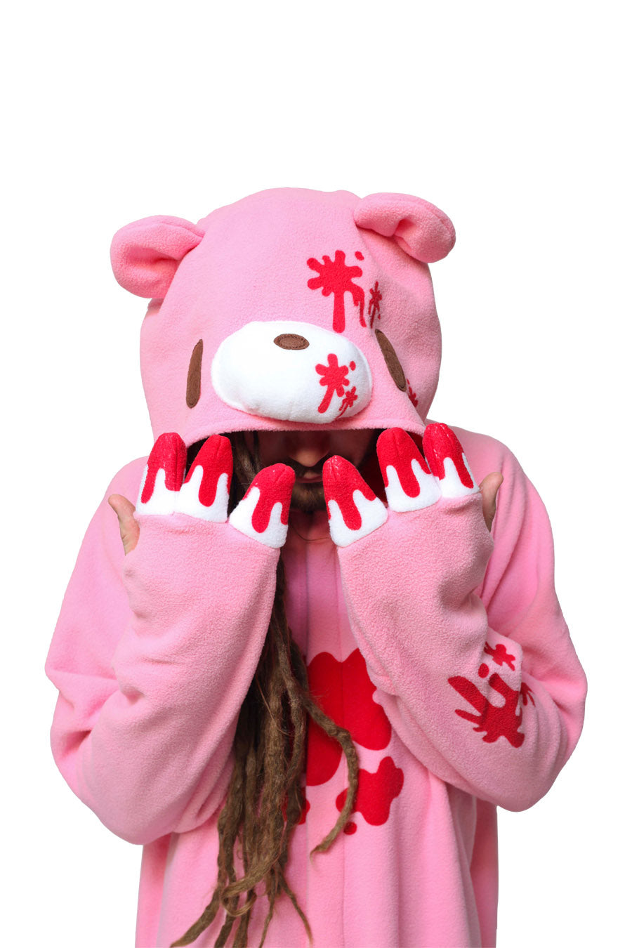 Pink Gloomy Bear Kigurumi Adult Character Onesie Costume Pajama By SAZAC