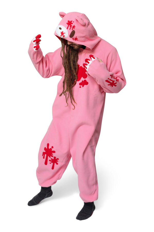 Pink Gloomy Bear Character Kigurumi Adult Onesie Costume Pajamas Main