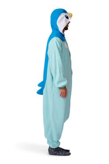 Piplup Character Pokemon Kigurumi Adult Onesie Costume Pajamas Side Detail