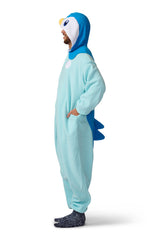 Piplup Character Pokemon Kigurumi Adult Onesie Costume Pajamas Side